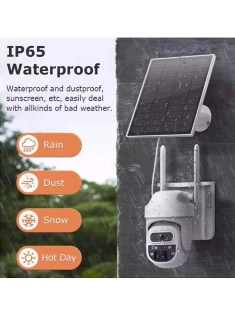 كاميرا بالطاقة الشمسية 5MP صغيرة تعمل بشريحة بيانات - Image 2