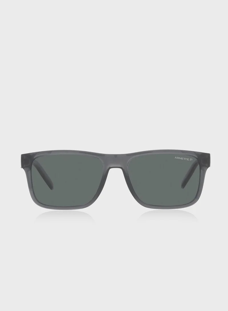 Arnette 0An4298 Bandra Rectangle Sunglasses