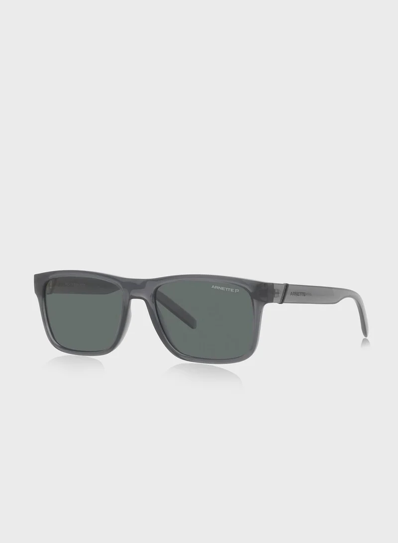 Arnette 0An4298 Bandra Rectangle Sunglasses