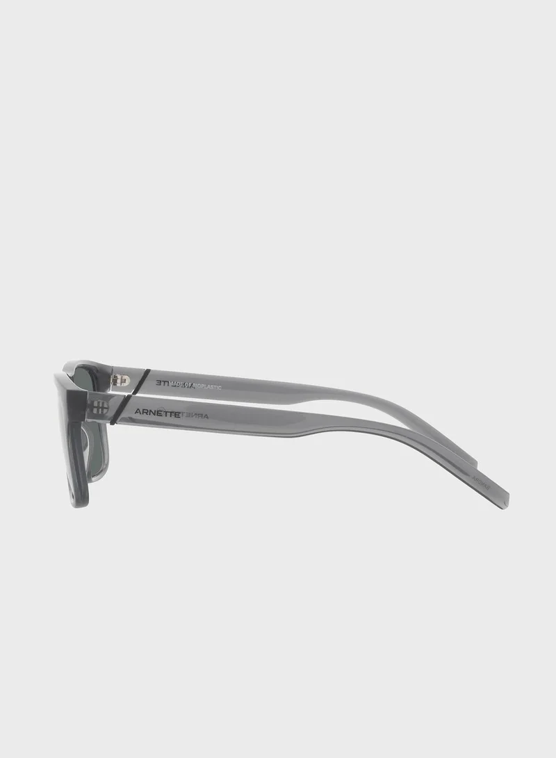 Arnette 0An4298 Bandra Rectangle Sunglasses