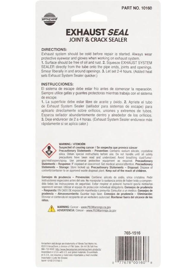 Versachem Permatex 10160 VC Exhaust Joint Crack Sealer. - Image 4