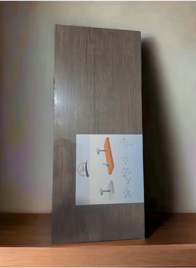 هوم إيز رف حائط عائم بيج 80×25×3.8 سم  - Image 1