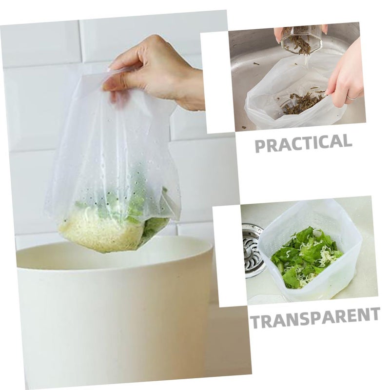 Luxshiny 90pcs Self Standing Kitchen Sink Filter Bags Disposable Strainer Waste Bags - Image 4