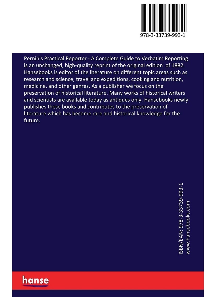 Pernin's Practical Reporter: A Complete Guide to Verbatim Reporting  - Image 2