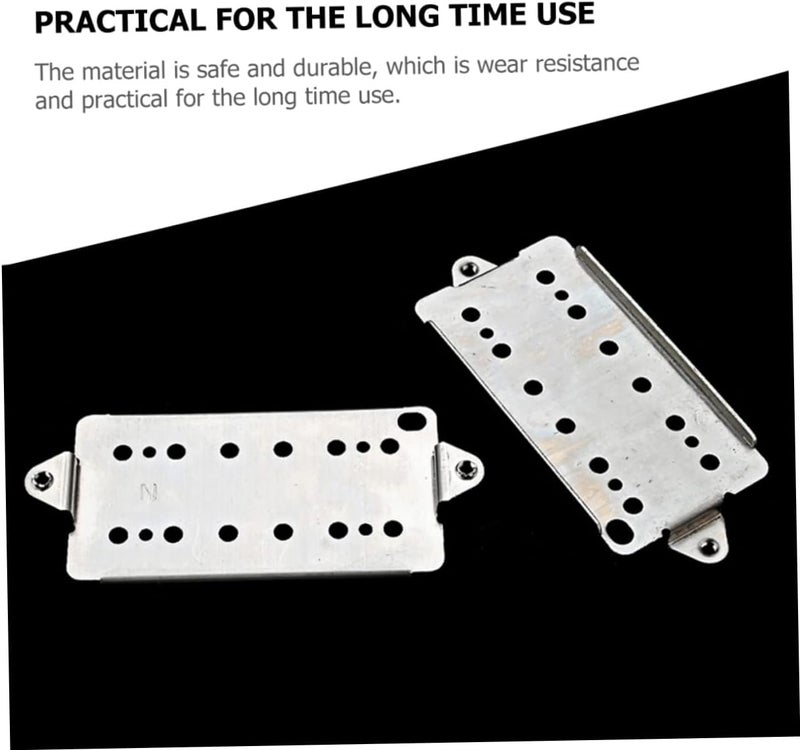 2pcs Metal Base for Guitar Pickup Smooth Easy Installation Design for Neck and Bridge Base - Image 4