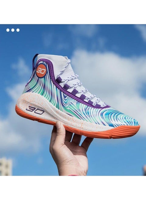 New High Top Anti Slip Basketball Shoes