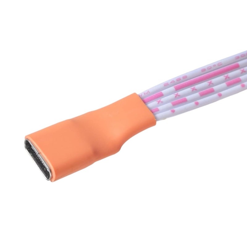 Flat USB C Male to Female Extension Cable for Gaming Consoles Smartphones Tablets and Electronic Devices Extension Cable Type C Male to Female Cord - Image 4