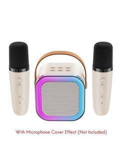 DIGI CORE Mini Karaoke Machine Portable Speaker Bluetooth Karaoke Speaker With Dual Wireless Mic For Kids And Adults Mini Wireless Speaker With Light For Indoor And Outdoor Party And Birthday Bluetooth Speaker  - Image 5