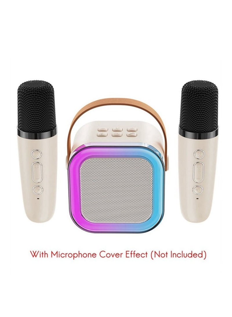 DIGI CORE - Mini Karaoke Machine Portable Speaker Bluetooth Karaoke Speaker With Dual Wireless Mic For Kids And Adults Mini Wireless Speaker With Light For Indoor And Outdoor Party And Birthday Bluetooth Speaker - Image 1