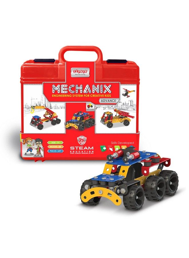 Mechanix Boy'S And Girl'S Advance Smart Bag Construction Toy Building Blocks Diy Toy Multicolor 7+  - Image 1