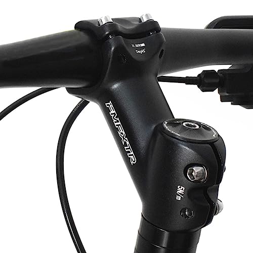 FOMTOR Bike Stem 31.8mm 45 Degree 90mm FOMTOR Bicycle Handlebar Stem Riser MTB Stem Suitable for Mountain Bike Road Bike BMX MTB (31.8 x 90mm) - Image 4