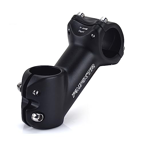 FOMTOR Bike Stem 31.8mm 45 Degree 90mm FOMTOR Bicycle Handlebar Stem Riser MTB Stem Suitable for Mountain Bike Road Bike BMX MTB (31.8 x 90mm) - Image 3