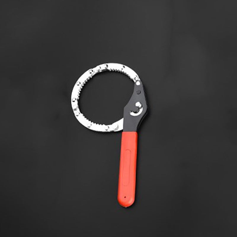 Universal Wrench with Red Handle Portable Motorcycle and Removal Tool Sturdy Handheld Spanner - Image 4