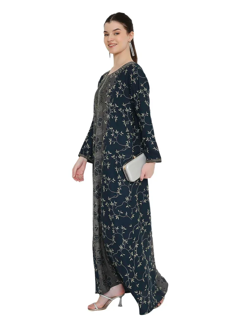 HANA & SARA luxe traditional arabic long kaftan jalabia dress