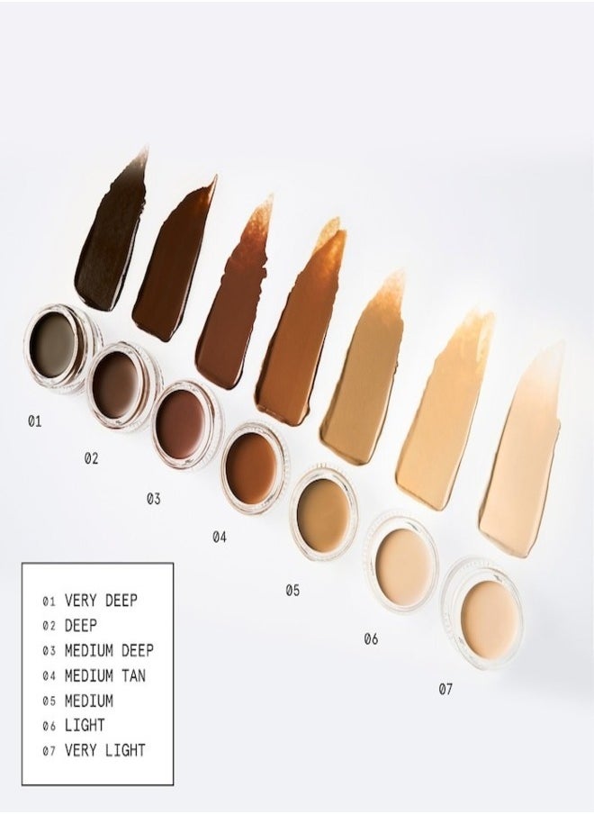 Glossier - Glossier Stretch Balm Concealer - Dewy Buildable Coverage , Light 5 - yellow base tone 4.8g - Image 1