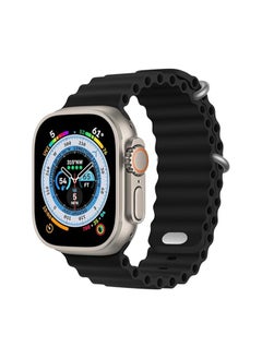 FARROBIZZ Ocean Band - Compatible with Apple Watch Band 49mm 45mm 44mm 42mm 41mm 40mm 38mm, Adjustable Sport Band With Metal Buckle for Apple Watch Ultra iWatch Series 8 7 6 5 4 3 2 1 SE (49mm/45mm/44mm/42mm,  - Image 1