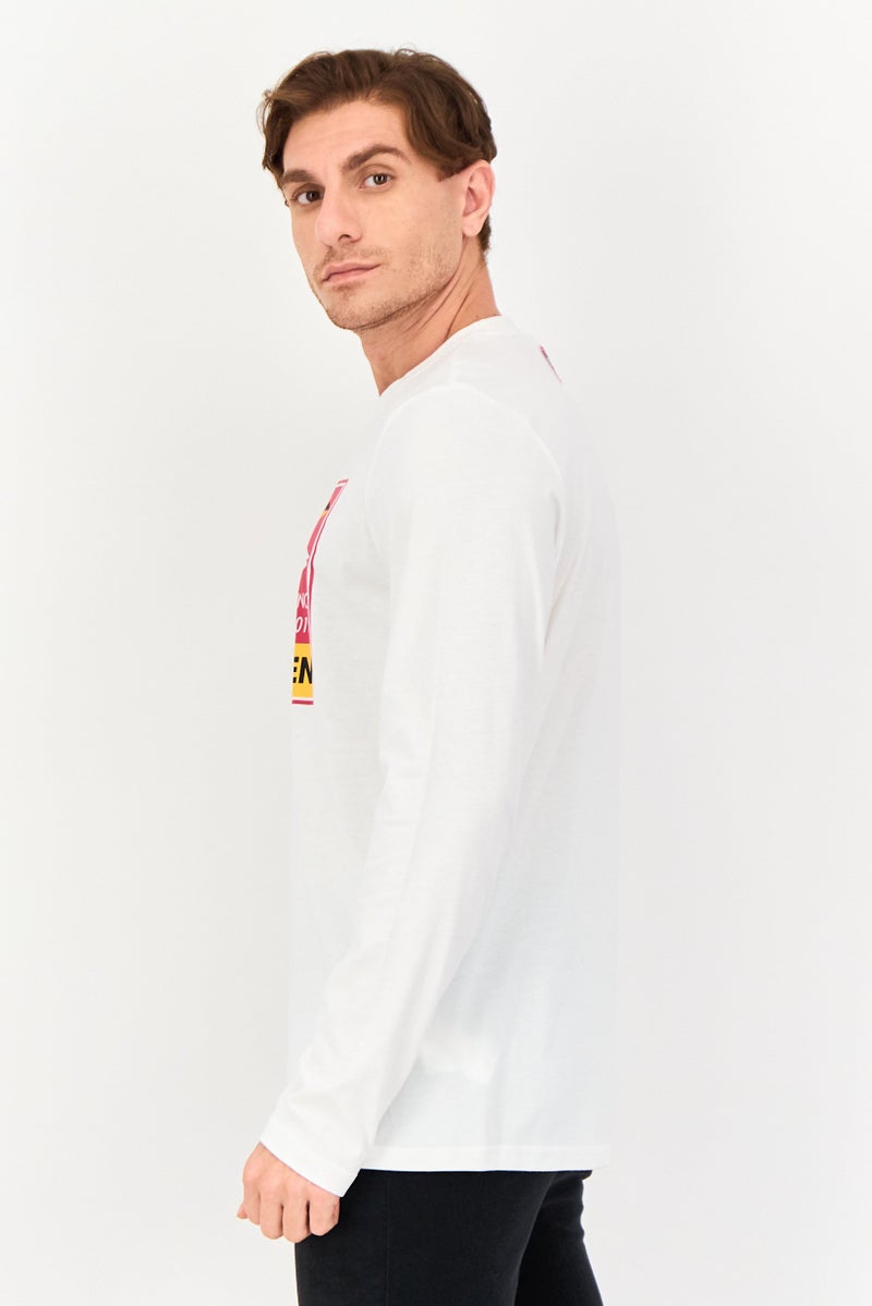 Puma X Helly Hansen Men Sportswear Fit Long Sleeve Outdoor T-Shirt, White - Image 2