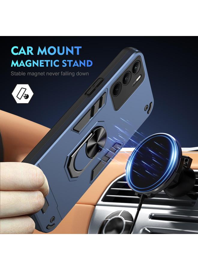 S-TOP Case For Realme C75 Shockproof Metal Ring Holder Phone Case - Image 2