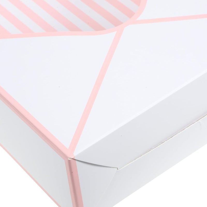 Healeved Florist Bouquet Envelope Boxes 9pcs Set Folding Flower Wrapping Paper Boxes with Red, Black, and White Polka Dot Patterns for Packaging and Flower Arrangement - Image 3