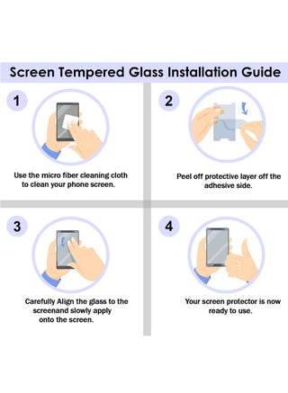Infinix Hot 60i 5G Screen Protector - Premium Full Screen Tempered Glass For Infinix Hot 60i 5G , High Transparency, Delicate Touch, Anti-Explosion, Smooth Arc Edges, Easy Installation - view 5