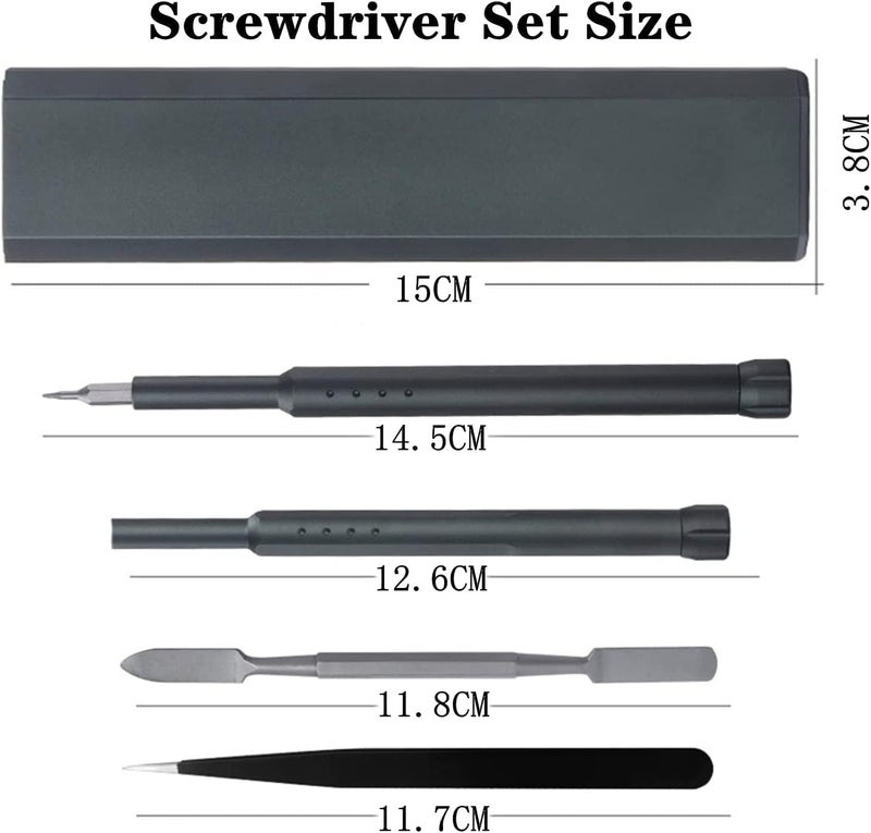 Whitecloud TRANSFORMING HOMES Whitecloud TRANSFORMING HOMES 46 in 1 Magnetic Screwdriver Tool Kit Set with S2 Bits Extension Rod for Camera Laptop Phone Maintenance MS687 1  - Image 2