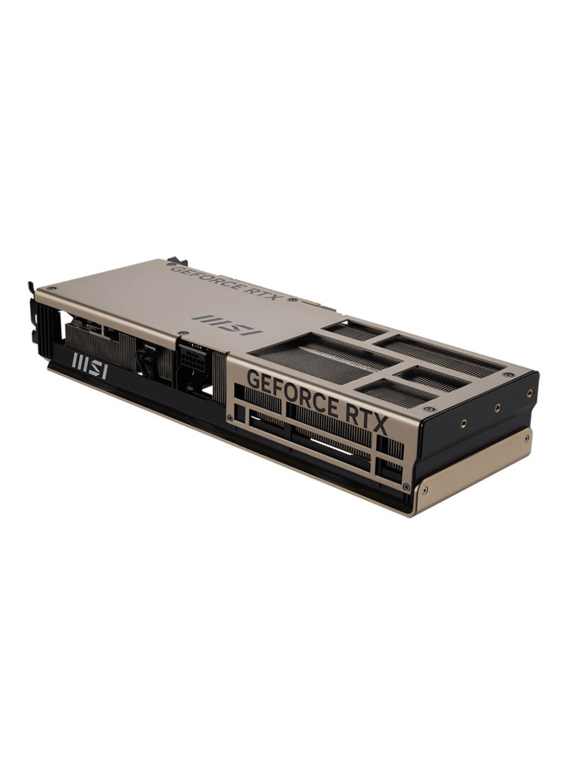 MSI GeForce RTX™ 5070 12GB INSPIRE 3X OC Graphics Card, NVIDIA® GeForce RTX™ 5070, PCIe Gen 5, 2557 MHz Extreme Performance, 6144 CUDA Cores, 28 Gbps Memory Speed, 12GB GDDR7, 192-bit Memory Bus, DisplayPort x 3, HDMI™ 2.1b, 7680 x 4320 Max Resolution, HDCP Support, 250W Power Consumption, G-SYNC® Technology, DirectX 12 Ultimate, OpenGL 4.6, 4 Displays Support Brown - Image 3