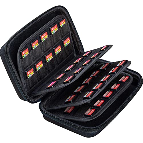 ButterFox 80 Switch Game Case for Nintendo Switch, Switch Game Card Storage Holder or SD Memory Card Case (80 Black) - Image 1