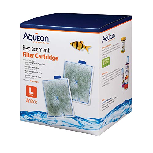 Aqueon Replacement Filter Cartridges Large - 12 pack - Image 1