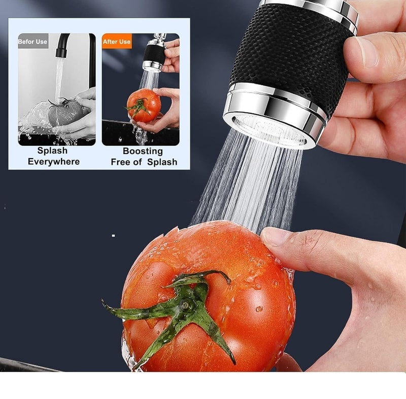 Pamidhar 3 Mode Sink Faucet Kitchen Tap Spray Head with Filter 360Swivel Tap Extender for Kitchen Sink Aerator Faucet Extender Tap Head Replacement Spray Head Nozzle for Kitchen Bathroom Multicolor - Image 5