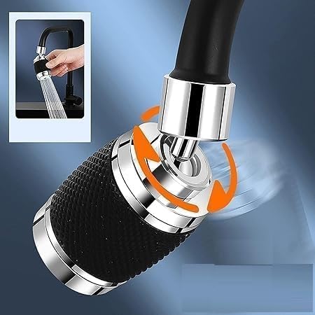 Pamidhar 3 Mode Sink Faucet Kitchen Tap Spray Head with Filter 360Swivel Tap Extender for Kitchen Sink Aerator Faucet Extender Tap Head Replacement Spray Head Nozzle for Kitchen Bathroom Multicolor - Image 3