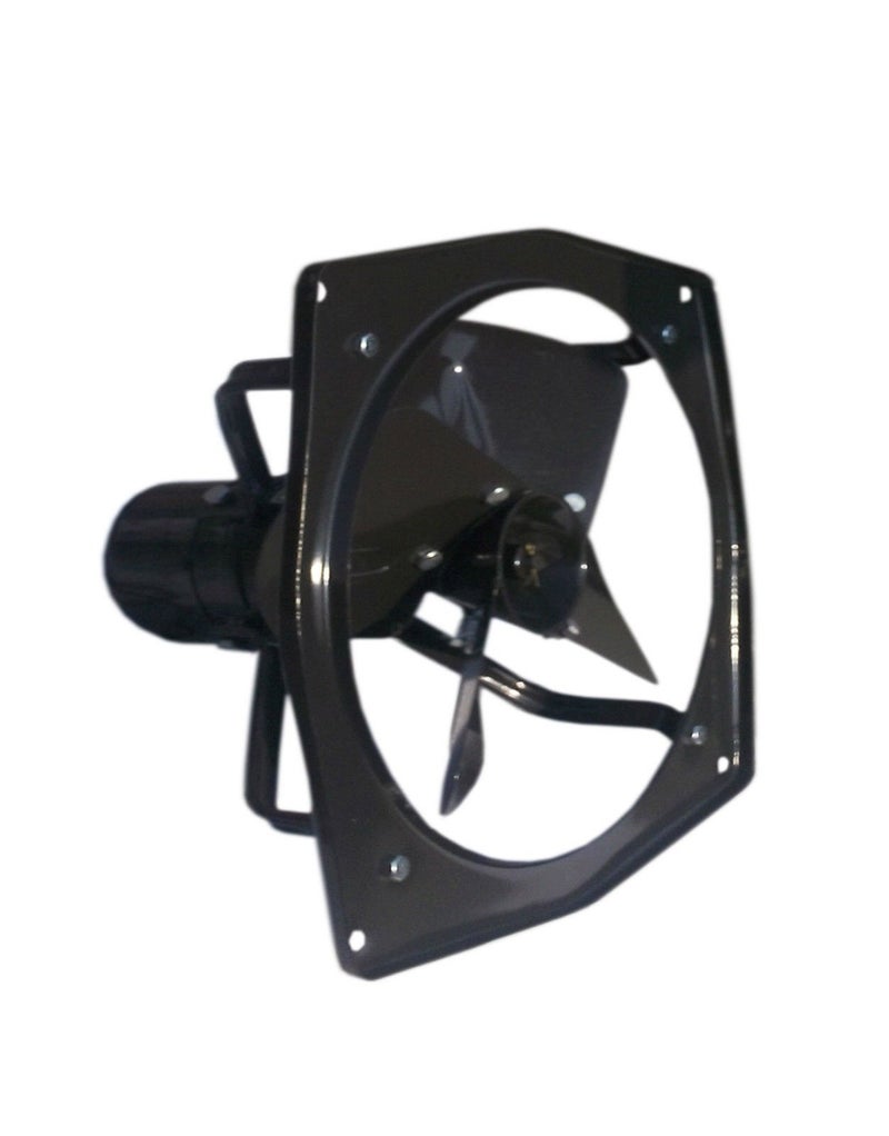 Almonard 9 inch Heavy Duty Air Vent Single Phase (1400 RPM) Exhaust Fan (Black, 225 mm) - Image 1