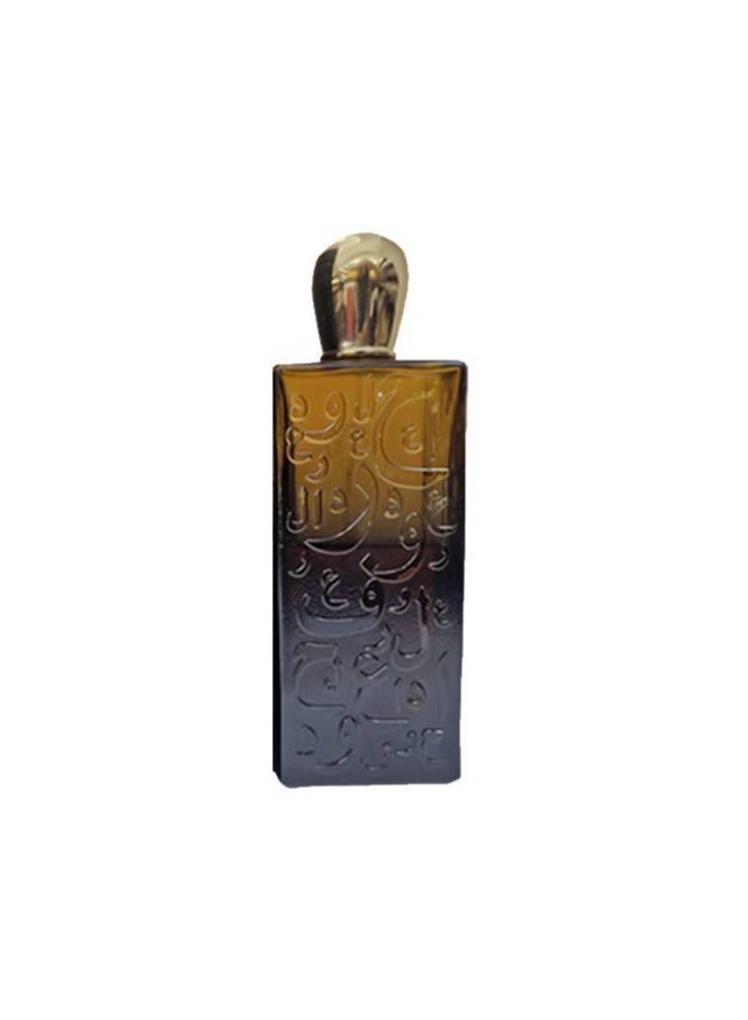 mohammed al maamari perfumes Horoof Aloud Perfume is a perfume mixed between the originality of the past and the present and the way its golden composition of Indian oud oil with musk, sandal and a group of seasonal roses eau de parfum 120ml - Image 1