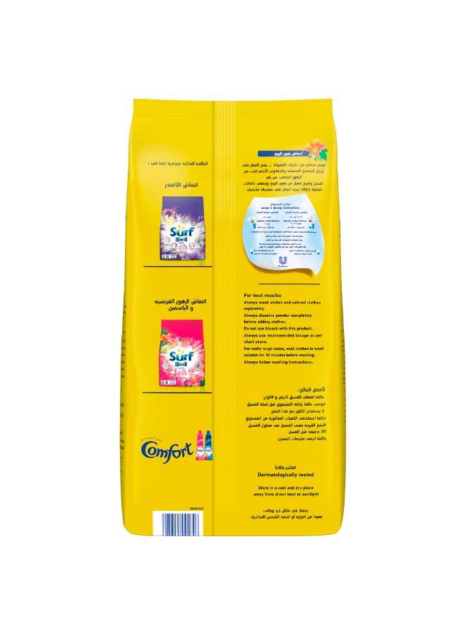 Surf Fabric Solution Wash Washing Powder, Spring Flowers Freshness, 8 KG - Image 3
