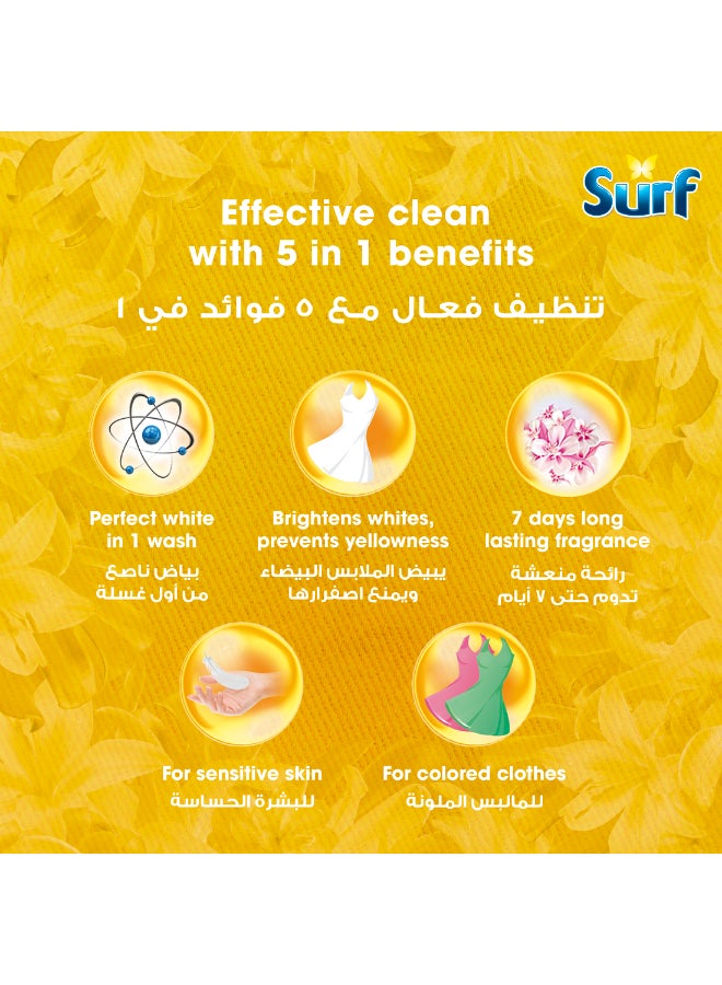 Surf Fabric Solution Wash Washing Powder, Spring Flowers Freshness, 8 KG - Image 5