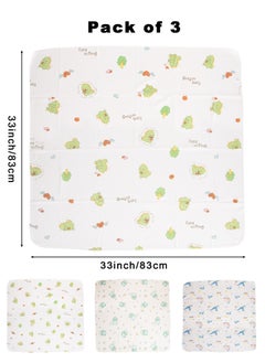 Muslin Swaddle, Baby Blanket, Burp Cloth - Large Muslin Bamboo Cotton (Pack of 3) - pzsku/Z4EDDD2D768407FF722CAZ/45/_/1728636272/493375c2-0bc7-429b-9e4a-2501789b833b