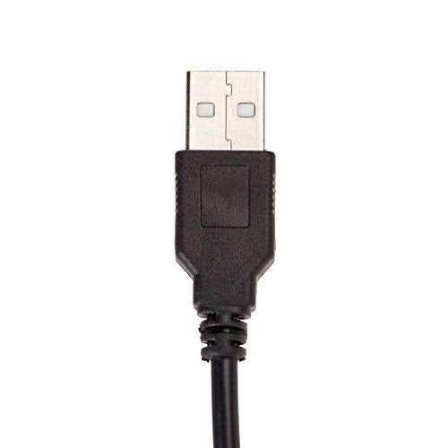 GAMENOPHOBIA PS3 Controller Charging Cable, 5.4ft USB to Mini USB Charger Cable for PlayStation PS3/PS3 Slim Controller - Black - Image 2