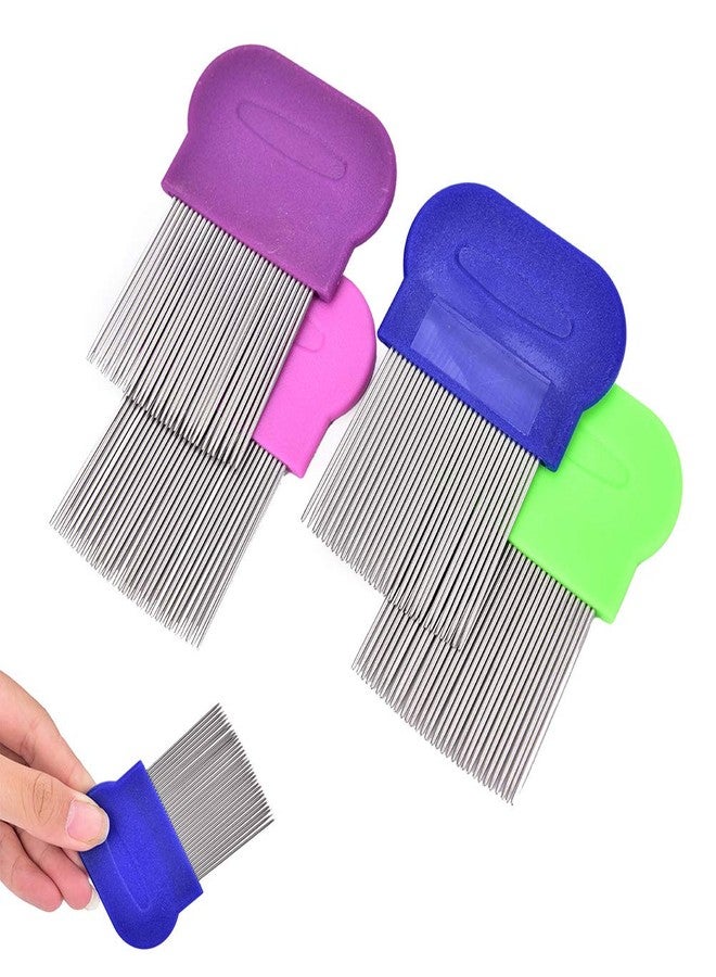 AlexVyan Lice Treatment Comb for Head Lice/Nit Lice Egg Removal Stainless Steel Metal - Image 3