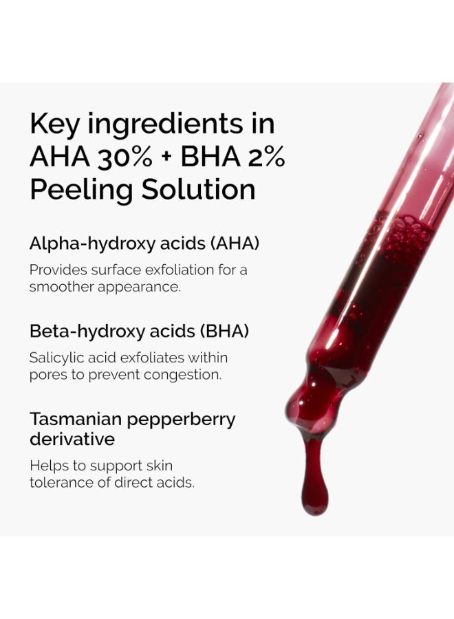 AHA 30% + BHA 2% Peeling Solution, Advanced Exfoliating Peel for Brighter Skin 30ml - Image 5