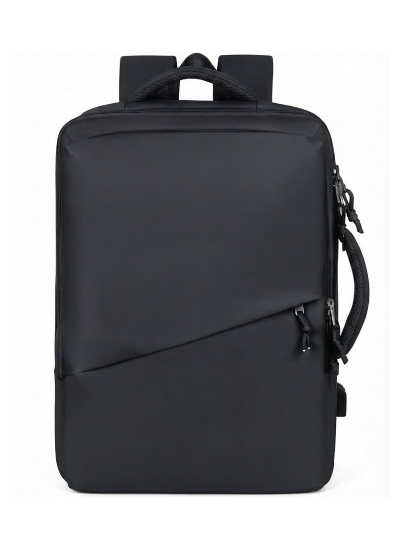 Travel Backpack with 18 -inch Laptop and Shoes Compartment, Waterproof Large Capacity Daypack with USB Charging Port, Carry On Weekender Bag with Wet and Dry Separation, Suitable for Daily Commute, Overnight Flight and Short Trips - Image 1
