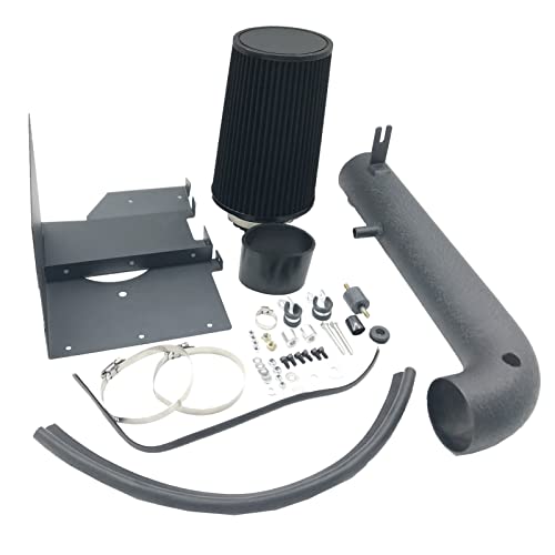 OBUYTO 3-Inch Cold Air Intake Kit with Heat Shield + Filter Compatible for Jeep Wrangler 2012-2017 Wrangler JK 2018 3.6L V6 (Black Tube & Black Filter) - Image 3