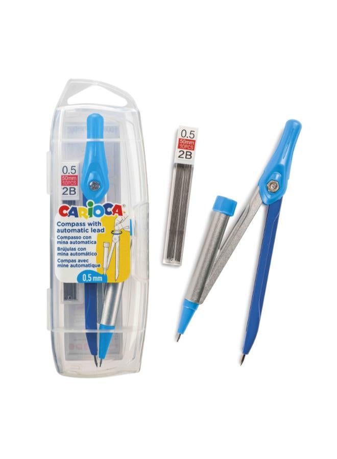كاريوكا بوصلة قابلة للتعديل مع حامل قلم رصاص 0.5 مم - Image 1