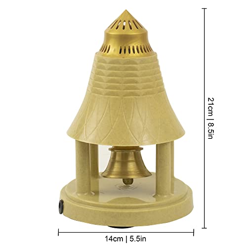 Spillbox Brass Automatic Pooja Bell for Pooja,puja Electric Puja Ghanti/Ghanta | Brass Pooja Bell - Continuous Rhythmic Sound - Image 4