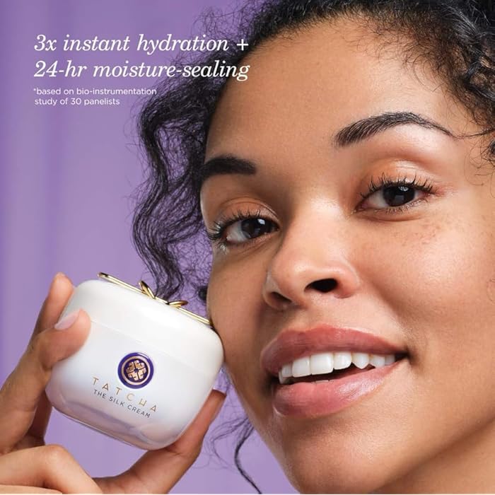 TATCHA The Silk Firming Set | Holiday Gift Set - The Silk Serum and The Silk Cream ($223 Value) - Image 4