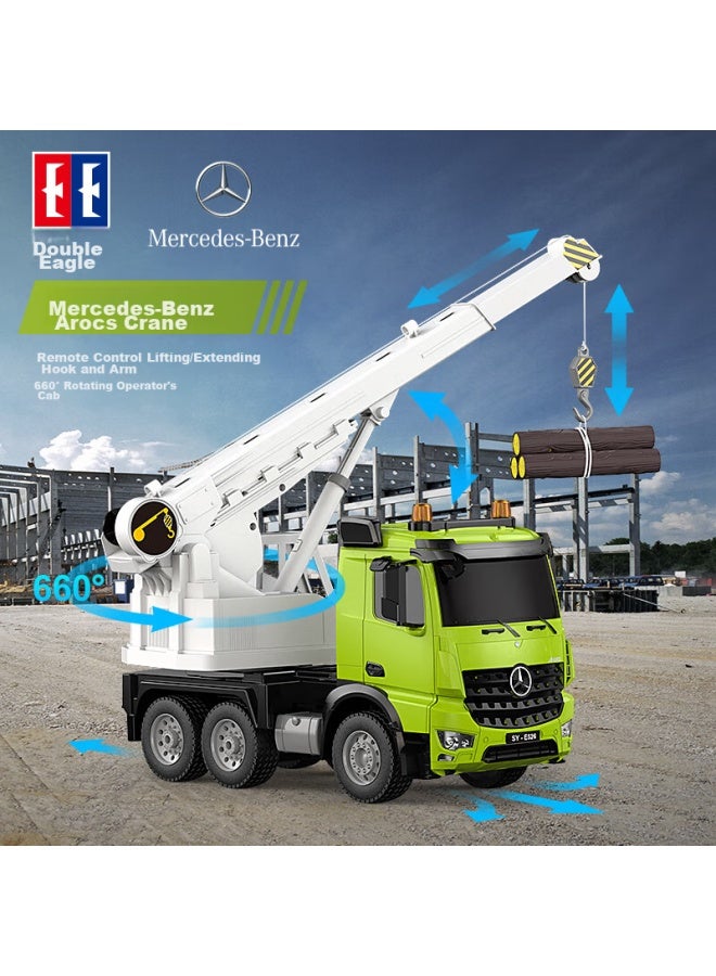 Double E Shuangying Benz Arocs Authorized Engineering Vehicle Remote Control Mixer Truck Toy Model, Birthday Gift For Boys And Girls - Image 1