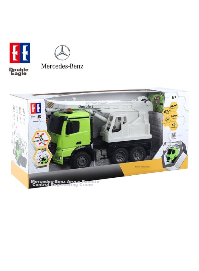 Double E Shuangying Benz Arocs Authorized Engineering Vehicle Remote Control Mixer Truck Toy Model, Birthday Gift For Boys And Girls - Image 4