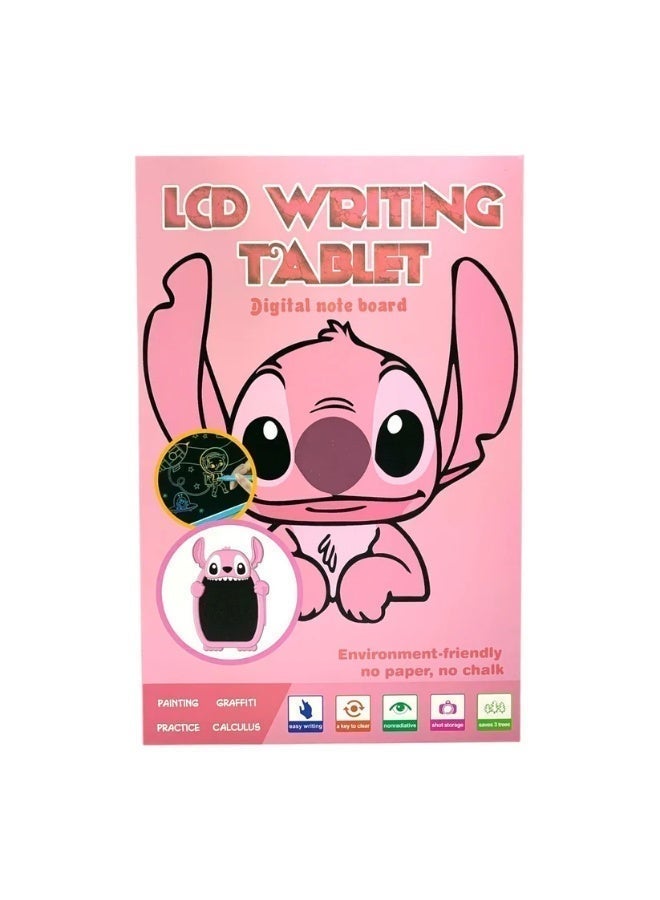 لوح وردي للرسم والكتابة بشاشة LCD للاستعمال المنزلي والمكتبي والمدرسي - Image 2