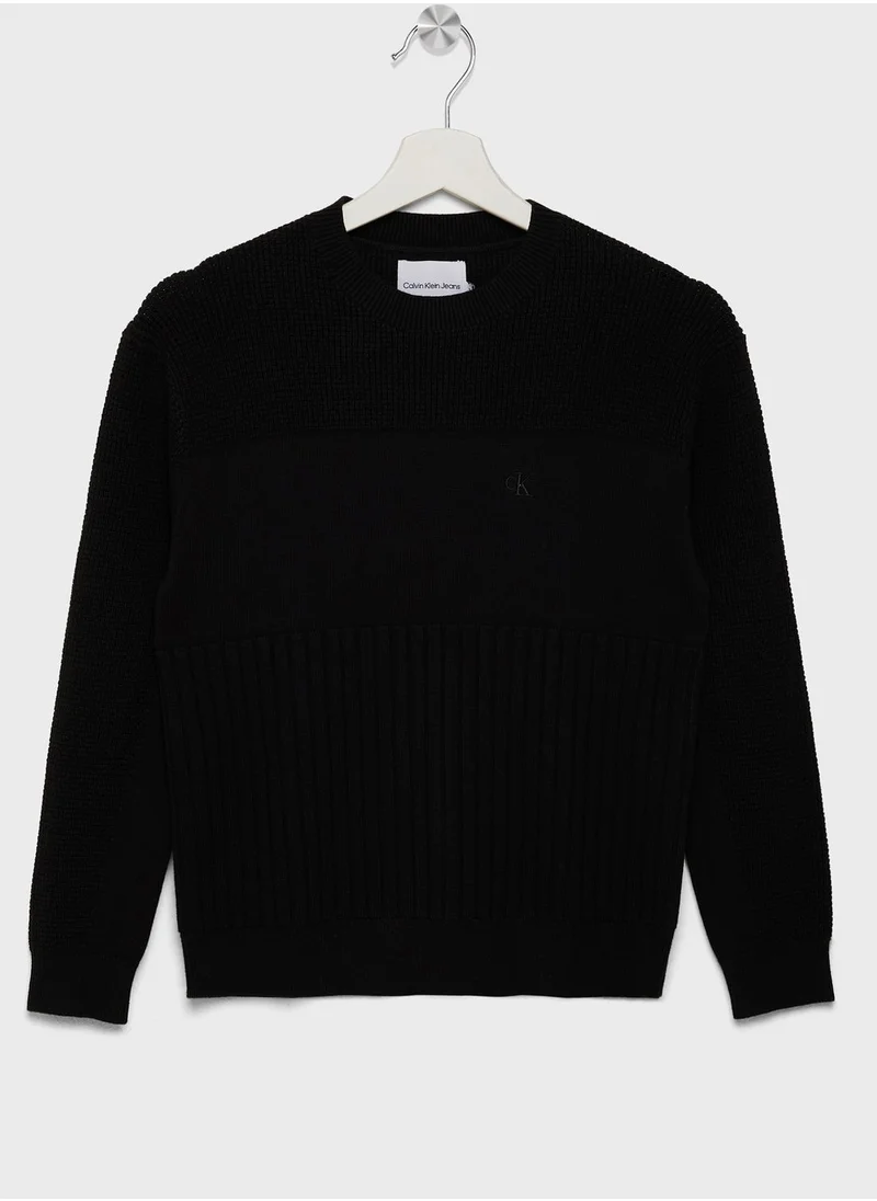 Calvin Klein Jeans Youth Logo Sweater