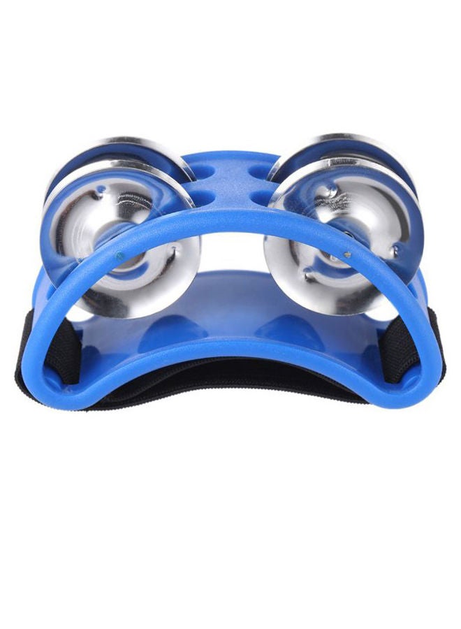NIBEMINENT 2-Piece Jingle Bell Foot Tambourine Set - Image 1