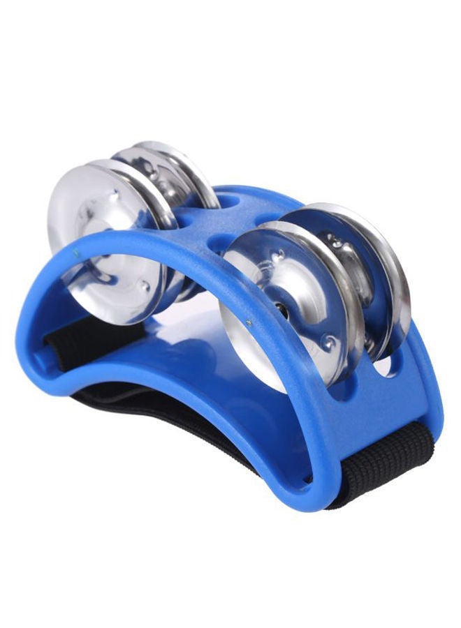 NIBEMINENT 2-Piece Jingle Bell Foot Tambourine Set - Image 2