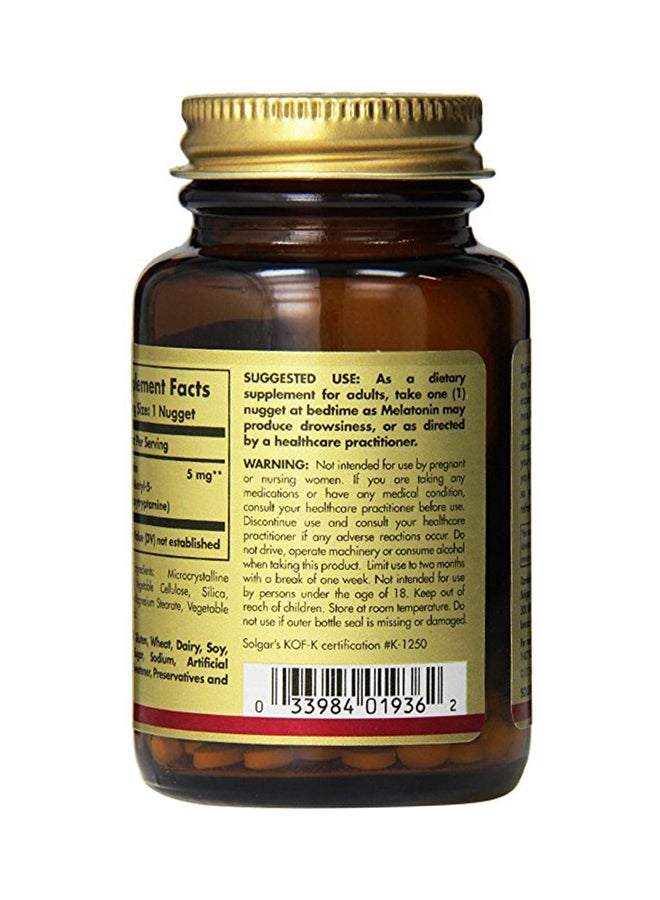 سولجر ناجتس ميلاتونين 5 ملغ - 60 ناجتس - Image 3